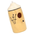 thumbnail image 3 of Colibrí, Casa Para Pájaros De Resina Compuesta, Respetuosa Con El Medio Ambiente, Fácil De Usar Con Metal Para Balcones, 3 of 8