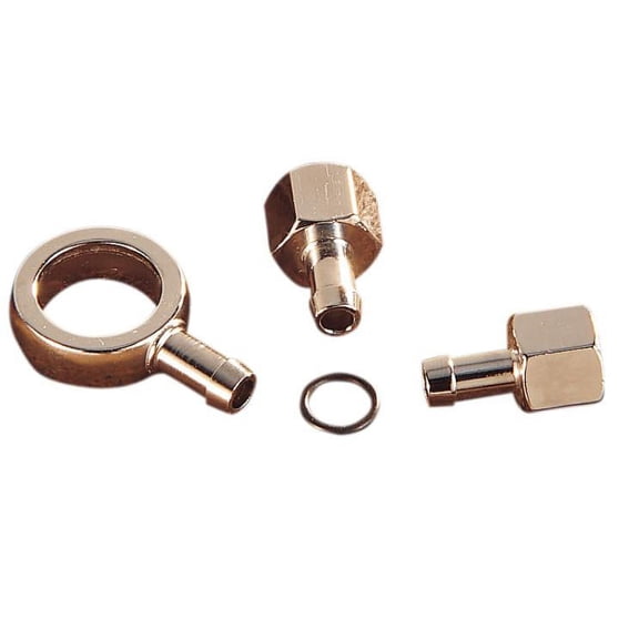 Colony 7807-3 Gas Tank Fitting Kit - Chrome