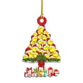 Aehas 2024 Christmas Hanging Ornament 2024Christmas Ornaments Hanging