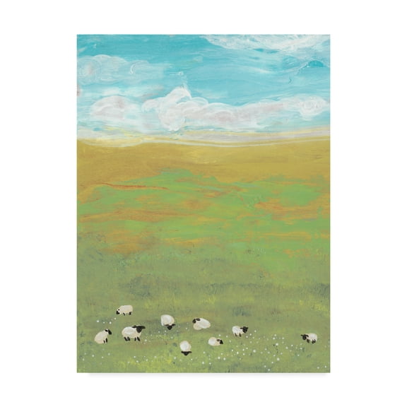 Trademark Fine Art 'Herd I' Canvas Art by Alicia Ludwig