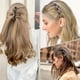 thumbnail image 4 of Pinzas para el cabello trenzadas con piedras de cristal brillantes, pinzas para el cabello con diamantes de imitación pequeñas, pinzas para el cabello trenzadas para mujeres (8 piezas-A), 4 of 7