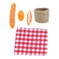 thumbnail image 3 of Comidas en miniatura, juguete, Mini casa de muñecas, Picnic al aire libre, simulación de pan, manualidades, comida, casa de muñecas en miniatura, Kits, 3 of 8