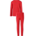 thumbnail image 4 of Arshienr Boys Thermal Underwear Set 2-Piece Base Layer Fleece Lined Long Johns Top Bottom Warm Set for Cold Weather, 4 of 8
