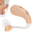 thumbnail image 3 of Audífono, Audífono recargable para personas mayores, amplificador de sonido para los oídos, audífono recargable, estética elegante, 3 of 12