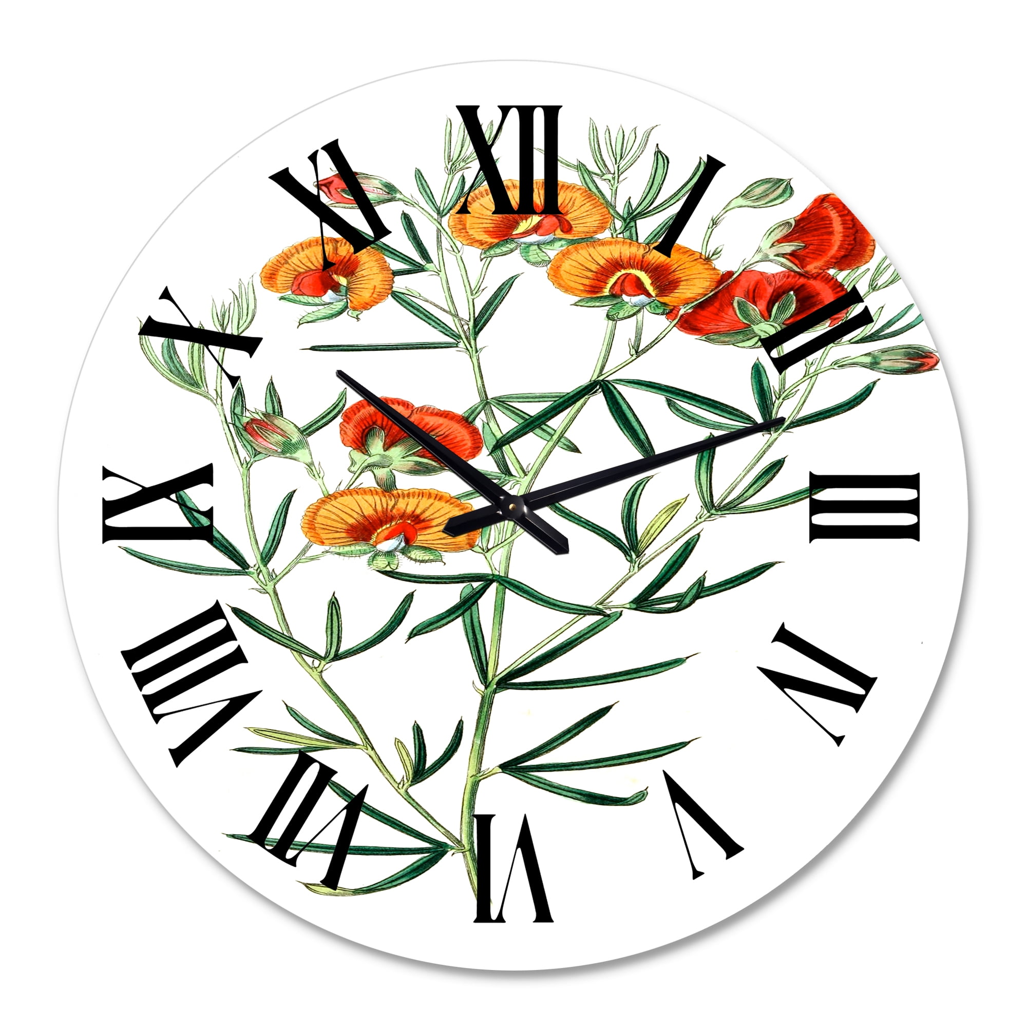 Designart 1 in Quartz Traditional Wall Clock