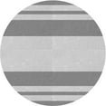 thumbnail image 1 of Ahgly Company Indoor Square Patterned Battleship Gray Area Rugs, 3' Square, 1 of 6