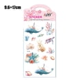 thumbnail image 6 of Fnochy 1 Sheet Ocean Stickers for Kids, Waterproof Adhesive Fish Stickers, Under The Sea Animal Beach Stickers for Kids Small for Ocean Sea Party Favors, Scrapbooking, Water Bottles, 6 of 6