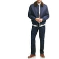 thumbnail image 3 of Levis Mens Ma-1 Flight Jacket Medium Navy/Faux Fur Collar, 3 of 6