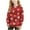 Red, variant on Lorytime Girls Sweatshirts for Kids Boys Christmas Snowflakes Plaid Shirt Crew Neck Long Sleeve Pullover Cute Tops Blue