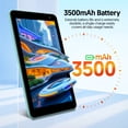 thumbnail image 6 of Tablet 7 inch Android 15 Tablets, 3GB RAM 32GB ROM 1TB Expandable,Penta-core Processor，Wi-Fi 6, 5G Dual-Band，3000mAh Battery, Ducational,Green, 6 of 8