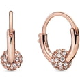 thumbnail image 2 of PANDORA Rose Hoop Earrings With Clear Cubic Zirconia - 288294CZ, 2 of 2
