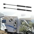 thumbnail image 2 of Unique Bargains 2Pcs 16 Inch 56 Lbs/ 250N Black Lift Supports Struts Shocks Gas Spring Universal for RV Car Truck Boat, 2 of 7