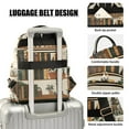 thumbnail image 3 of FORMRS Mini Backpack Purse for Women Quilted Travel Daypack Casual Shoulder Bag, Shelf Plants, 3 of 7