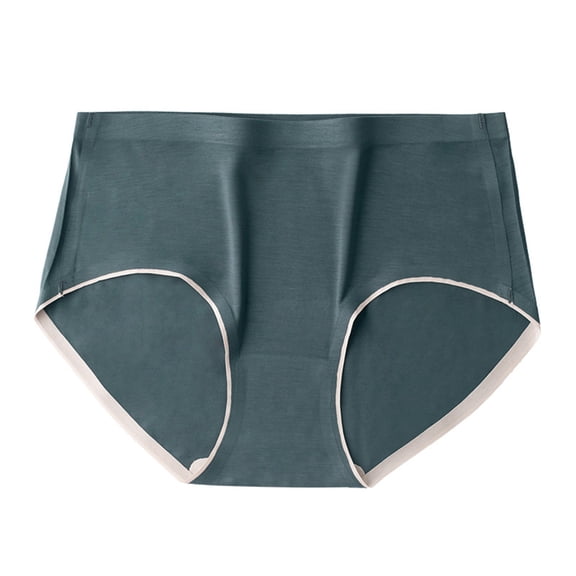 Njagoc3 Organic Cotton Underwear for Women High Waisted Soft Breathable Daily Briefs