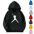 thumbnail image 5 of qucoqpe Boys Girls Heart Print Hoodie Cute Fleece Pullover Sweatshirt Fall Winter Long Sleeve Tops, 5 of 5