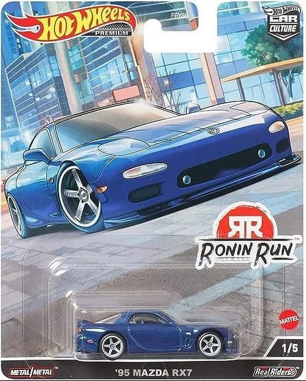Hot Wheels Premium 2022 Car Culture "Ronin Run" Set of 5, 1/64 Diecast Car FPY86-957P