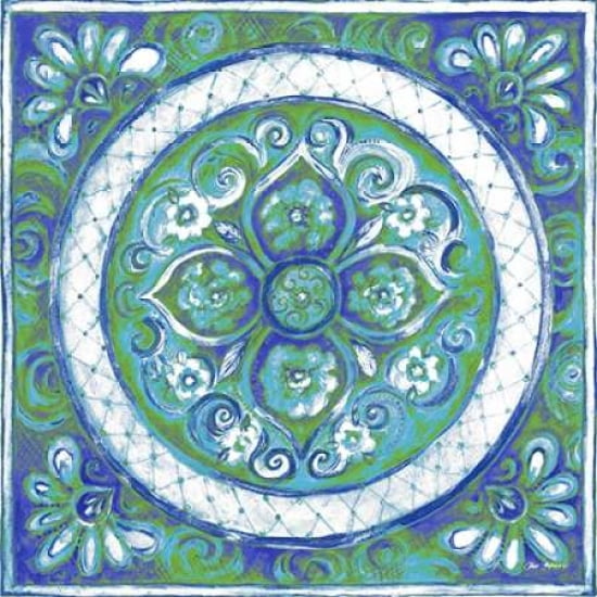Azurite Medallion I