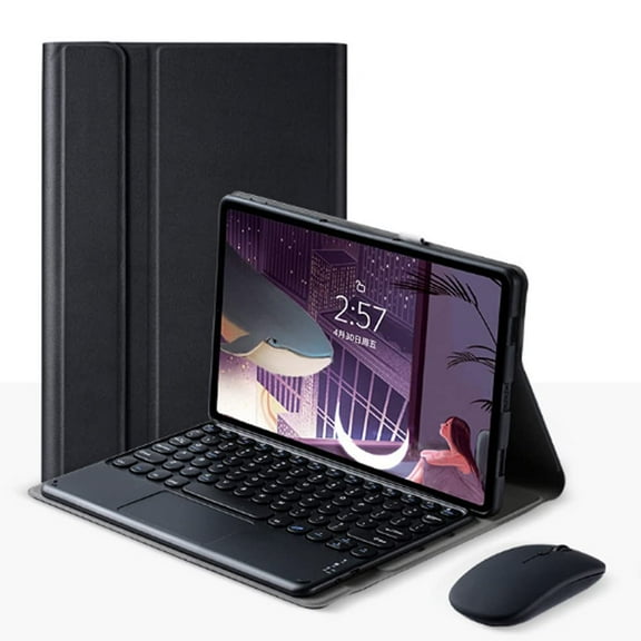 XZAMB Keyboard Case with Mouse Compatible withXiaomi RedMi Pad 10.61 inch 2022, Folio Keyboard Case Cover with Magnetically Detachable Wireless Keyboard for RedMi Pad 10.61'' Released 2022 Tablet