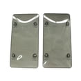 thumbnail image 2 of MesaSe 2 Pcs ​License Plate Shields  License Plate Frame Transparent Dark Gray Plate Covers for Car Truck, 2 of 9