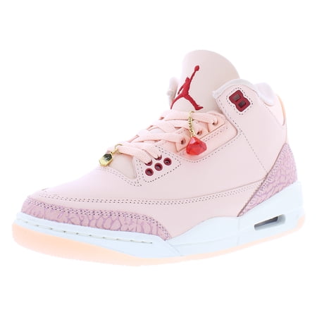 Nike Air Jordan 3 Retro VDay Washed Coral/Gym Red-Sail HJ0178-600 Women's Size 12
