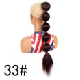 thumbnail image 5 of Fiudx Peluca Extensión de Cabello Rubio, Elegancia Elegante, con Trenza de Burbujas Suave, Envoltura Protectora Larga, para Uso Diario En Cosplay, Accesorio de Moda para Mujer, Fácil Instalación., 5 of 5