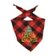 thumbnail image 2 of Pet Christmas Classic Tartan Plaid Dog Bandana Dog Scarf Geometric Merry Christmas Pet Costume For Small Medium Large Dogs Cats Pet, 2 of 6