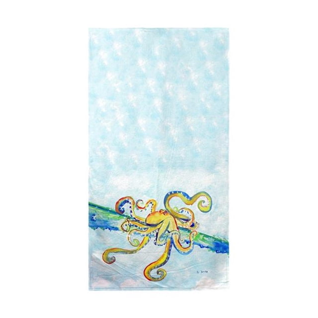 Betsy Drake BT637 Crazy Octopus Beach Towel