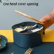 thumbnail image 3 of Seasoning Box, 4 In 1 Spice Containe Seasoning Box Spice Bottle with Spoons for Kitchen Accessories Outdoor Camping BBQ(Blue), 3 of 5