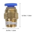 thumbnail image 2 of unbranded 8Ud Conector Pneumático Push to Connect Para Tubo En Colores Surtidos Fácil Instalación Para Hogar, 2 of 8
