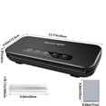 thumbnail image 3 of YIMWNYI Automatic Plastic Sealing Vacuum Food Preservation, Vacuum Sealer, Freshness Saver, Compact Kitchen Device, Food Storage Solution, Space Saving Appliance, 3 of 7