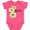 Vintage Hot Pink, variant on Inktastic Arizona Saguaro Cactus Flowers Boys or Girls Baby Bodysuit