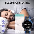thumbnail image 5 of Men's and Women's Smart Watch, Fitness Watch, with Heart Rate Monitor, Sleep Tracker, 1.3 Inch IP68 Waterproof, for Android iOS Phones, 5 of 5