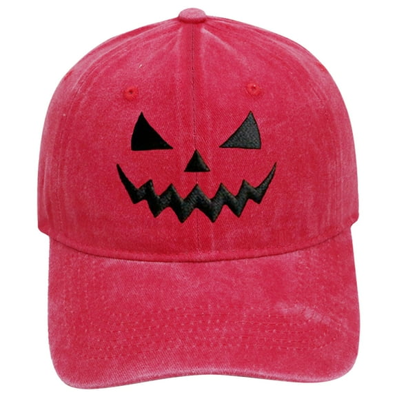 DJN Sun Hat Pumpkin Head Halloween Baseball Cap (Customizable Design) Trucker Hat