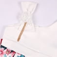 thumbnail image 6 of Coerni Girls Summer Floral Print Sleeveless Dress Little Girls Party Wedding Formal Dresses Toddler Princess Dress, 6 of 9
