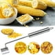 thumbnail image 5 of Pelador de Maíz Yst250703002 | Destapador de Mazorcas de Maíz de Acero Inoxidable | Cortador de Granos Rápido y Seguro para Cocinas Domésticas, Chefs y Mamás | Herramienta Compacta, Fácil de Limpiar,, 5 of 6