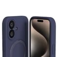 thumbnail image 4 of Funda para iPhone 16 ZERODAMAGE Sahara Azul Medianoche, 4 of 9