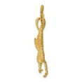 thumbnail image 2 of 14k Yellow Gold Textured Eagle Landing Pendant, 2 of 4