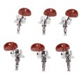 thumbnail image 1 of Guitar String Tuning Peg, Guitars Tuner Head Simple Installation Firm Fixing Plastic Metal 6Pcs Sealed  For Playing, 1 of 8