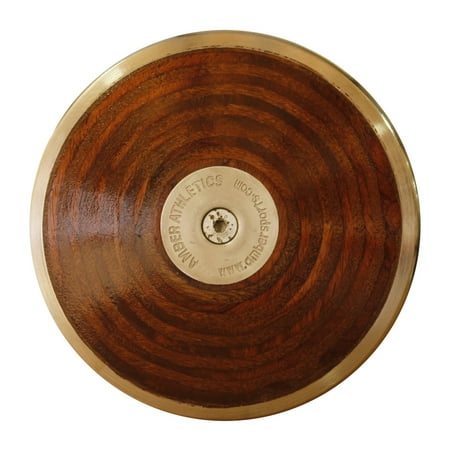 Amber Athletic Gear Amazer Discus IAAF Certified Official Track & Field Throwing Discus 70% Rim Weight 1.6kg