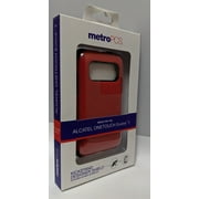 Metro PCS Kickstand Designer Case for Alcatel OneTouch Evolve 2 - Red/Black