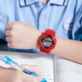 thumbnail image 3 of Digital Watch Womens Sport Waterproof White Wrist Watches for Women with Alarm Stopwatch Hourly Chime LED Display 12H/24H Calendar, 3 of 8