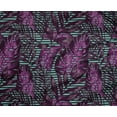 thumbnail image 5 of oneOone Polyester Lycra Purple Fabric Leaves Fabric For Sewing Printed Craft Fabric By The Yard 56 Inch Wide, 5 of 6