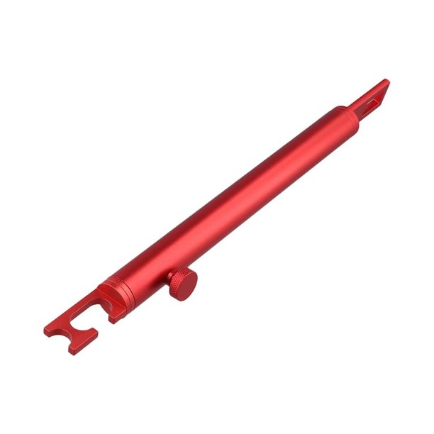 Varilla de Soporte Retráctil para Pulido de Automóviles de 32 A 48 cm, Soporte de Fijación para Puerta de Maletero Fijo, Soporte de Fijación para Tapa de Automóvil, Soporte Rojo