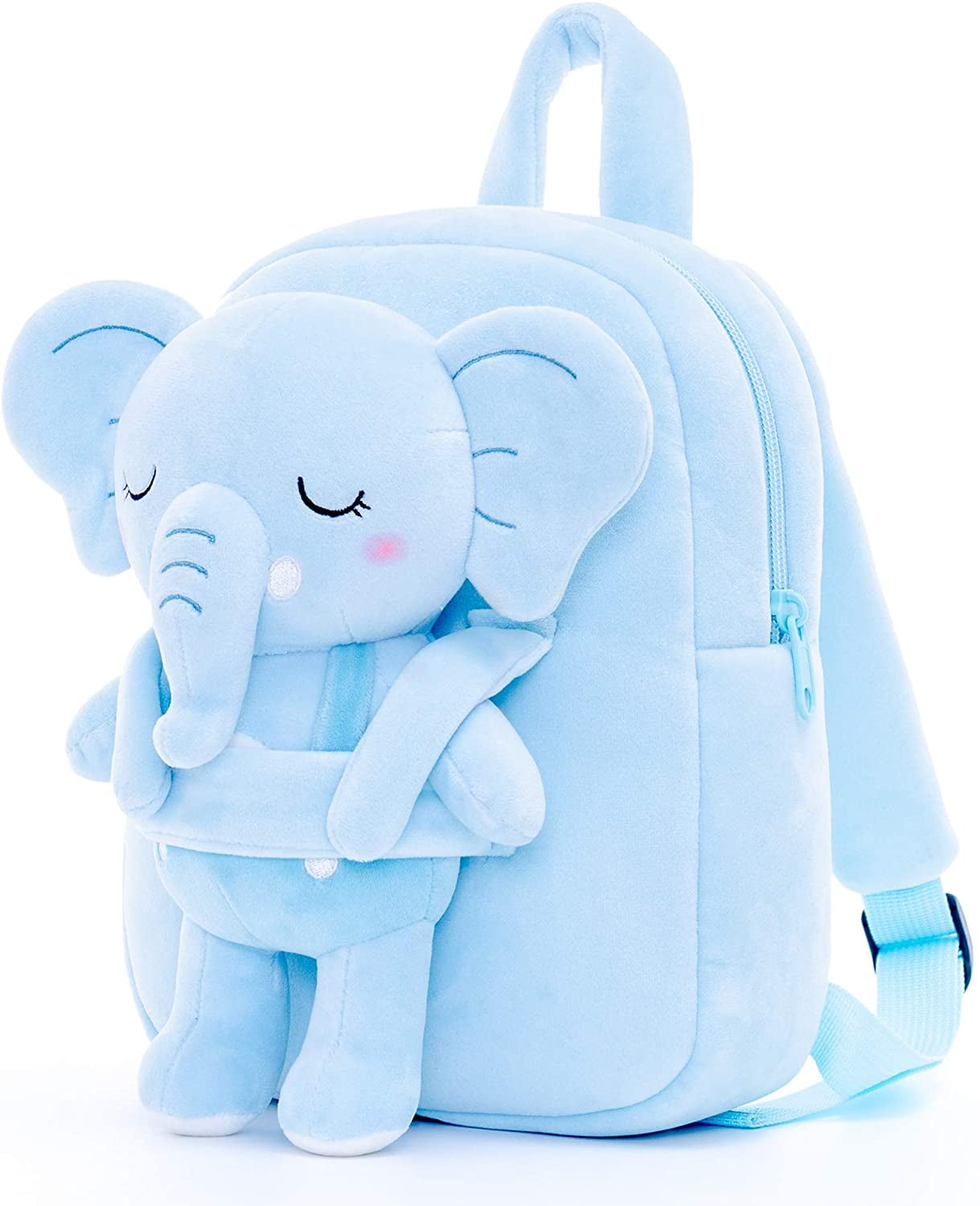 Lazada Toddler Backpack Cat Animal Kids Backpacks for Girls Plush Bag Gray Age 3+ 