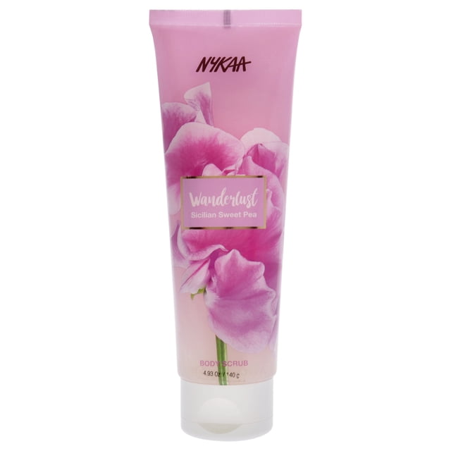 Exfoliante corporal Nykaa Naturals Guisante de olor siciliano 4,93 oz