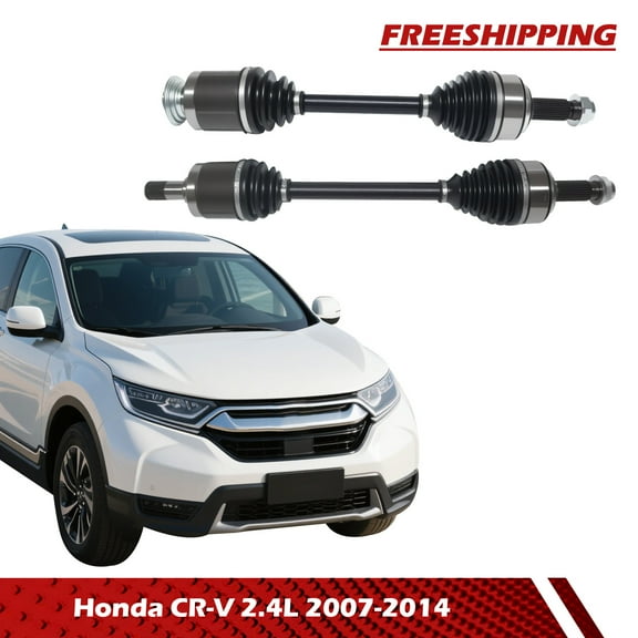 Civiland Pair Front CV Axle Shaft for Honda CR-V 2.4L 2007-2014