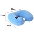 thumbnail image 2 of La mejor almohada de viaje para dormir con soporte para el cuello para viajes en avión, funda de almohada súper cómoda, 2 of 5
