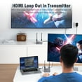 thumbnail image 5 of Lemorele Wireless HDMI Extender Kit,656ft Wireless HDMI Transmission,1080P HD Wireless Receiver andTransmitter with IR Control,1 TX to 4 RXs,for Streaming Playback, Home Theaters, Office Meeting, 5 of 7