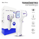 thumbnail image 3 of Termómetro infrarrojo digital portatil para la frente profesional para la fiebre Medidor de temperatura Herramientas de medición Infrared Thermometer PC868 T-168, 3 of 5
