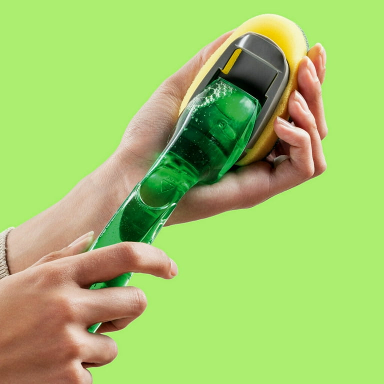 Scotch-Brite Heavy Duty Kitchen Dishwand Scrubber, 2 Sponge